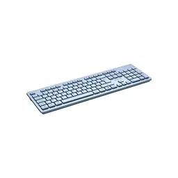Клавіатура Canyon HKB-W01 Silent Wireless UA Blue (CNS-HKBW01BL) - мініатюра 4
