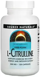 L-цитрулін Source Naturals L-Citrulline 500 мг 120 капсул