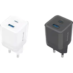 Мережевий зарядний пристрій Proove Pure GaN Plus 30W USB-C/USB-A White (WCPU30111202) [130265] - мініатюра 2