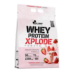 Сироватковий протеїн Olimp Sport Nutrition Whey Protein Xplode, 2.25 кг - Полуниця