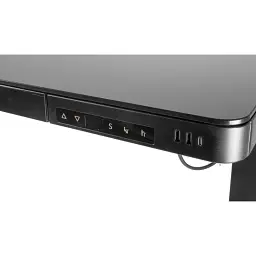 Комп'ютерний ігровий стіл Barsky StandUp Glass Black [BST-11] [111783] - мініатюра 7
