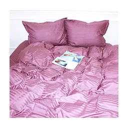 Постільна білизна MirSon Satin 30-0008 SmokyPink 160х220 Сімейний (2200005250334) - мініатюра 7
