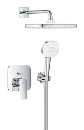 Душова система прихованого монтажу Grohe Cubeo з Tempesta 250 1053360000, Білий - мініатюра 2