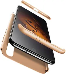 Чохол-накладка GKK 3 in 1 Hard PC Case Xiaomi Mi 9 Gold - мініатюра 2
