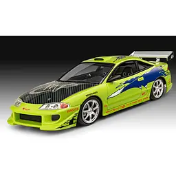 Збірна модель Revell Автомобіль Mitsubishi Eclipse 1995 з фільму Форсаж рівень 3 масштаб 1:25, 75 деталей (RVL-07691) - мініатюра 4