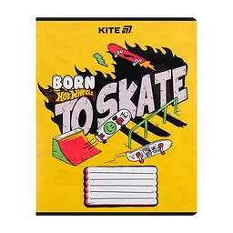 Зошит Kite Hot Wheels, 18 аркушів, лінія (HW25-237), в асортименті - мініатюра 10