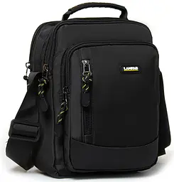 Чоловіча сумка наплечна планшетка Lanpad LAN82058 Чорна