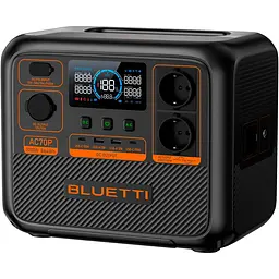Зарядна станція BLUETTI AC70P 1000W [106003] - мініатюра 4