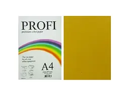 Папір кольоровий PROFI А4/80г Deep Gold (насич.золот) поштучно