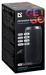 Портативна акустика Defender Enjoy S100 чорний (65101) (6974735) - мініатюра 5