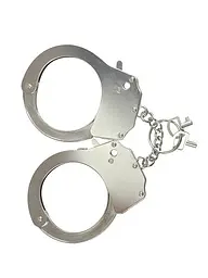 Наручники металеві поліцейські Adrien Lastic Handcuffs Metallic