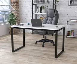 Письмовий стіл Loft Design Q-135-36 Black (Білий)
