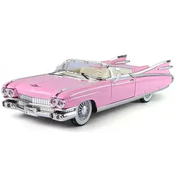 Металева машинка Cadillac Eldorado Biarritz 1959 року 1:24, колекційна модель зі світлом і звуком, інерція