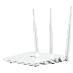 Роутер Tenda F3, Wi-Fi 802.11b/g/n, до 300 Mb/s, 2.4GHz, 3x10/100 Mb/s, RJ45 10/100Mb/s (FE), 3 зовнішні незнімні антенни