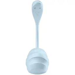 Смарт-віброяйце Satisfyer Smooth Petal Connect App Light Blue - мініатюра 2