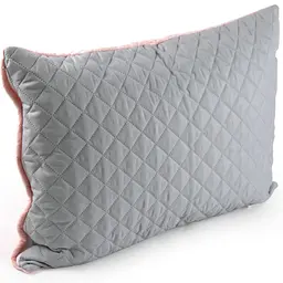 Набір чохлів на подушку Руно 50х70 2шт Pink and Grey ромб К_382.55_Pink and Grey ромб_Н - мініатюра 3
