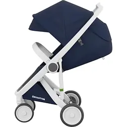 Прогулянкова коляска Greentom Classic Blue-White (8718858972319) - мініатюра 2