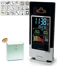 Метеостанція Technoline WS6502 Black/Silver (WS6502) - мініатюра 5
