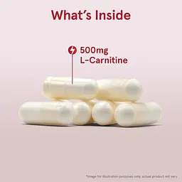 L-карнітин Jarrow Formulas L-Carnitine 500 мг 50 капсул - мініатюра 4