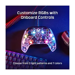 Геймпад HyperX Clutch Gladiate RGB for PC/Xbox Clear (7D6H2AA) - миниатюра 2