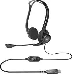 Гарнітура Logitech PC 960 USB (981-000100) - мініатюра 2