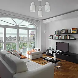 Накладний світильник Ardero BL1130 Olivia під лампу білий (80502) - мініатюра 3