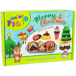 Набір для творчості Strateg Містер тісто Merry Christmas 41022 (4823113864330)(NY)
