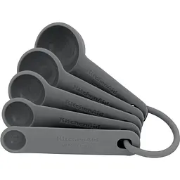 Набір мірних ложок KitchenAid Coreline сірий 5 шт. (KQG057OHCGG) - мініатюра 3