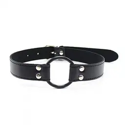 Кляп Toyz4lovers Easy Belt Ring Gag (чорний)