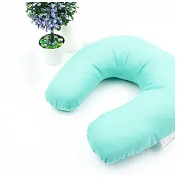 Подушка MirSon для подорожей №8735 Naturale Line 11-2208 Mint 50% Memory (2200006348207) - мініатюра 4