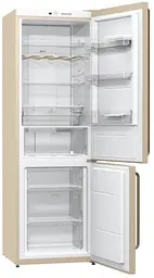 Холодильник Gorenje NRK611CLI комбі 185 см 325 л А+ NoFrost Plus FreshZone слонова кістка (NRK611CLI) - мініатюра 3