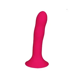 Ділдо з присоскою Adrien Lastic Hitsens 4, 17.8х3.7 см (рожевий)