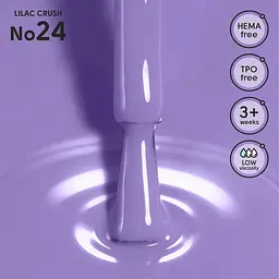 Гель-лак для нігтів 24 Lilac Crush Shelly 12 мл - мініатюра 2