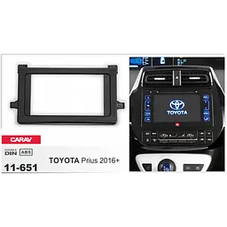 Перехідна рамка Toyota Prius Carav 11-651 - мініатюра 2