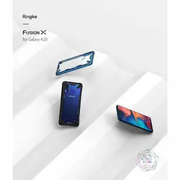 Чохол до мобільного телефона Ringke Fusion X Samsung Galaxy A20 Black (RCS4521) - мініатюра 4