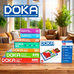 Конструктор DOKA електронний 118 схем (D70701) - мініатюра 8