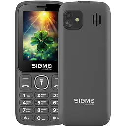 Мобільний телефон Sigma X-style 242 LUCKY Grey (4827798792926)
