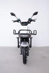 Електроскутер Вантажний з двома великими багажниками Crosser SUPER MAX 1200W | 60V30AH Li-Fe | USB зарядка Сірий  - мініатюра 4