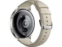 Смарт-часы Xiaomi Watch 2 Titan Gray Case with White Leather Strap (BHR9306GL) - миниатюра 4
