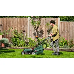 Газонокосарка Bosch UniversalRotak 37-555 1400Вт, 37см, 40л, 27-50мм, 15.5кг (0.600.8A6.501) - мініатюра 4