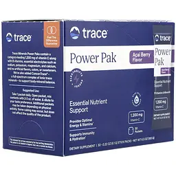 Електроліти Trace Minerals Electrolyte Stamina Power Pak зі смаком ягоди асаї 183 г (30 шт. х 6.1 г) - мініатюра 5