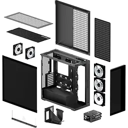 Корпус Arctic Xtender VG Mirror Black (ACPCC00019A) [143246] - мініатюра 8