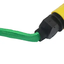 Гнучкий садовий шланг поливний з котушкою 15 м Garden Hose з пістолетом розпилювачем 7 режимів, зелений з синім (7028299354) - мініатюра 8