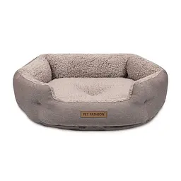 Лежак Pet Fashion BRIG для собак кавовий, 58x48x20 - мініатюра 4