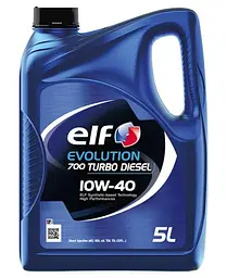 Моторна олива Elf Evolution 700 Turbo Diesel 10W40 5л (12-5 TD)