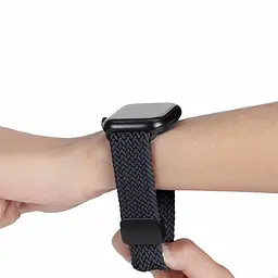 Ремінець Dux Ducis Nylon Woven для Apple Watch 38/40/41/42mm(ser.10) Midnight - мініатюра 3