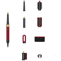 Мультистайлер Dyson Airwrap id HS08 Multi-Styler та Dryer Straight to Wavy - Red Velvet/Gold (596926-01) - мініатюра 5