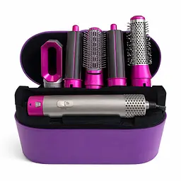 Стайлер для укладання волосся Hot Air Styler 5 в 1 з ефектом Коанда, 1000 Вт, 5 насадок, з кейсом