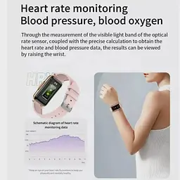 Смарт-годинник Lemfo H80 PRO з тонометром Gold-Pink (SW0001LH80PGP) - мініатюра 3