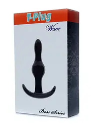 Анальна пробка T-Plug Wave Boss Series 67-00063 100336 - мініатюра 1
